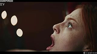 vampire octavia red mind controls sofia rivers into wet lezdom pussy feast