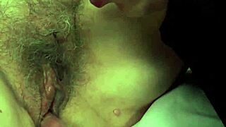 granny titfucks cock then gets fingered hard