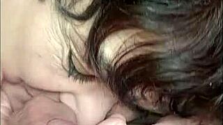 oh fuck chienne marie the slave housewife sucks three cocks for cumshots today