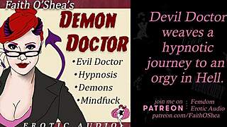 ready for demon doctor's hypnotic journey to hell patient?