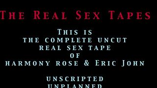Harmony Rose Eric John passionate oral anal footjob orgasm fuck