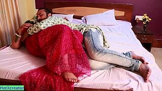 damn horny bhabhi bent over big tits! chubby indian fantasy creampie doggystyle sex