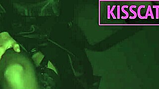 Hottie flaunts tattooed big tits in leather coat for hard POV pounding till creampie pussy fill.