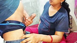 Village Bhabhi Deepthroats Big Black Cock Swallows Cumshot