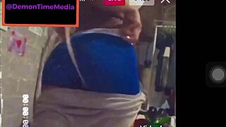 ohh my ebony ass twerkin demon time on instagram!!