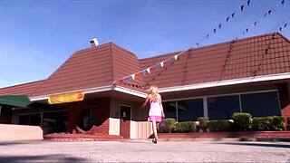 What If Hillary Scott Milf Deepthroats Your Cock In Fishnets?