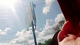 Young Stepmom Sucks Stepson's Dick On Crowded Bus Real Amateur Blowjob