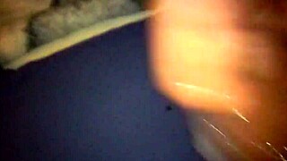 milf grabs her clit masturbates hard then shoots cum