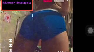 ohh my ebony ass twerkin demon time on instagram!!