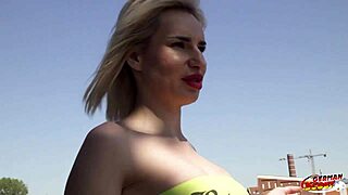German scout brutally anals big tits amateur Coco de Wit