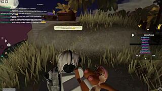 Big Ass Blonde Bent Over for Anal Doggystyle Deepthroat Cum in Roblox Porn