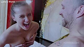 Tall stacy cruz chokes on monster cock in homemade casting lw024