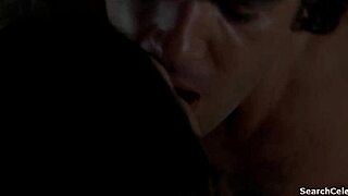 Jennifer Connelly nude tits blowjob handjob in retro blue film sex