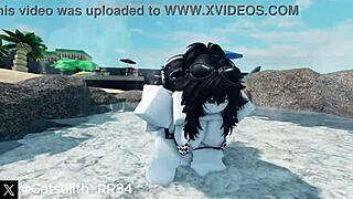 Having PASSIONATE WET SEX with my personal CUMSLUT doggystyle blowjob