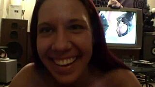 hey misty, those natural tits bouncing on dick in closeup fuck?