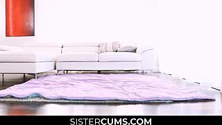 i'm so horny big bro tricks stepsis and her friends into bareback group ride with monster cock