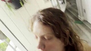 Hey, public doorway flashing exposes big tits and ass