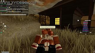 Big Ass Blonde Bent Over for Anal Doggystyle Deepthroat Cum in Roblox Porn