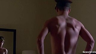 Jennifer Connelly nude tits blowjob handjob in retro blue film sex