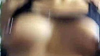 why'd hubby make his hairy wife sit on that cock so hard?
