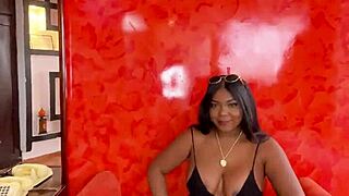 Colombian milf's big tits debut in horny casting fuck
