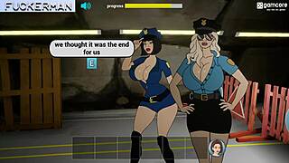 omg complete gameplay fuckerman bangs street hooker milf big tits anal cumshot hentai style!!