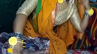 horny bangladeshi housewife screams as husband and friend double team her big tits pussy??
