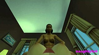 Holy shit, my futa roommate's tongue and cock wreck my pussy!