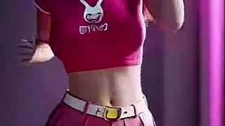 d vas dances bboom bboom like momoland overwatch cosplay, ready for uncensored hentai? 