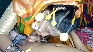 horny bangladeshi housewife screams as husband and friend double team her big tits pussy??