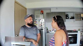 so i saved this curvy latina from thieves then fucked her big ass doggystyle in gratitude
