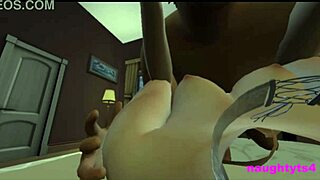 Holy shit, my futa roommate's tongue and cock wreck my pussy!