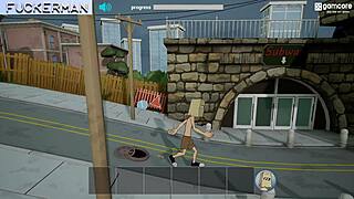 omg complete gameplay fuckerman bangs street hooker milf big tits anal cumshot hentai style!!