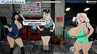 omg complete gameplay fuckerman bangs street hooker milf big tits anal cumshot hentai style!!