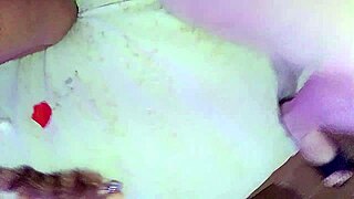 vivi guedez naughty milf tempts hung cousin with natural tits toys