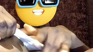 you seein this hot shaved pussy lips spread wide juicy toy masturbation action?