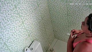 damn, caught my stepdaughter riding stepdad's cock on hidden cam while moaning loud