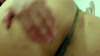 teasing flash of spread cheeks and open rear view