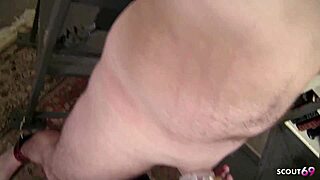 Domina's Insane Femdom Handjob: Peehole Sounding, Hitachi, Spanking for Bound Slave