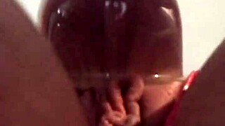 Puffy swollen pussy throbs with intense tied-up desire