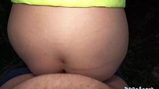 Public Agent: Blonde Jogger Bent Over Outdoor Fucked Doggystyle By Big Cock For Cash Cumshot In Tight Pussy