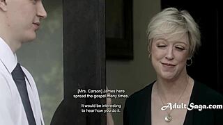 omg big tits milf dee williams corrupts young evangelist spitting taboo! 🔥👅