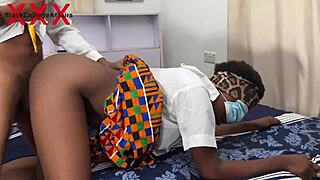 equatorial guinea student ebony teen rides huge cock cowgirl after bent over pounding new season