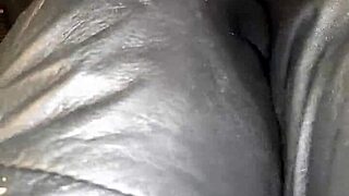 Squeaky leather stilettos tease with every sultry boot step