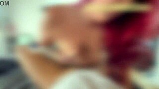 slutty latina housewife visits apartment solely to deepthroat suck and swallow