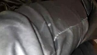 Squeaky leather stilettos tease with every sultry boot step