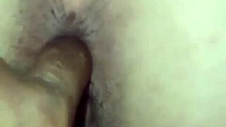 brutal anal stuffing makes her shit on cock while moaning hard