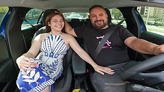 Nicole Oliveira's Juicy Teen Ass Craves First Car Pound!