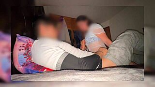 stepmom catches stepson jerking off homemade mexican milf records it all