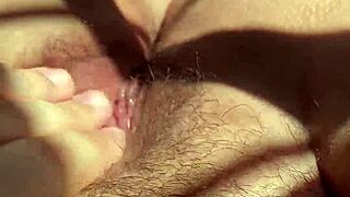 Curvy Latina Heats Up with Solo Sun Masturbation